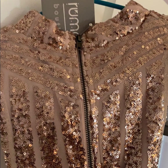 Mini sequence dress, new with tags - Picture 6 of 6